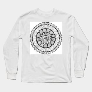 Flower Mandala Long Sleeve T-Shirt